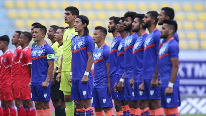 First International Friendly between India and Nepal ends in draw